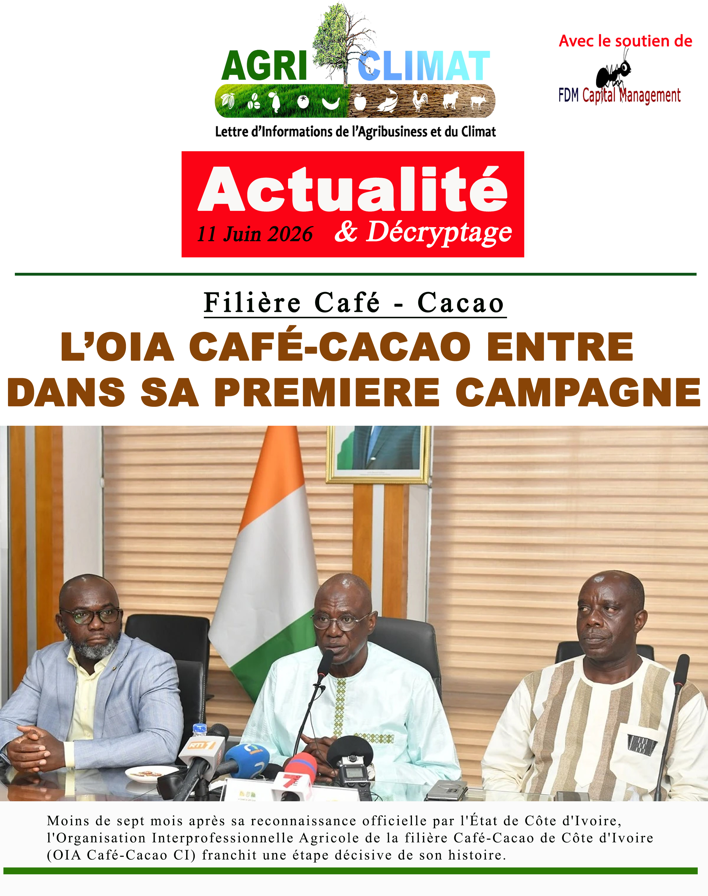 OIA EN CAMPAGNE